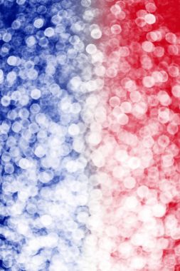 Red White and Blue Blur Sparkle Background clipart