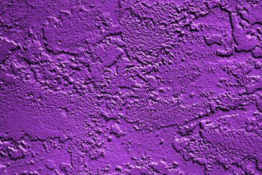 Spooky Halloween veya Mardi Gras için Mor boya duvar arka plan dokusu