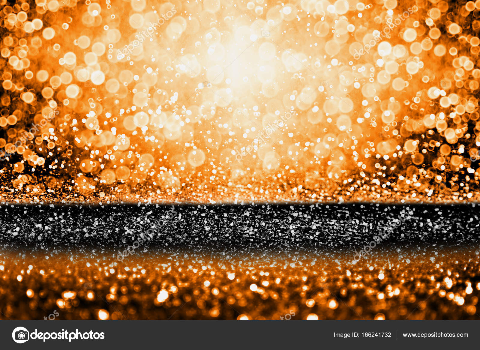 Abstract Orange Black Thanksgiving Party or Halloween Bash Glitter  Background Stock Photo by ©Steph_Zieber 166241732