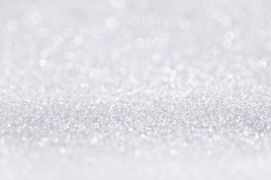 Gümüş beyaz Glitter pırıltı payet arka plan 