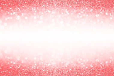 Corel Pink and Peach Glitter Background Border Banner clipart