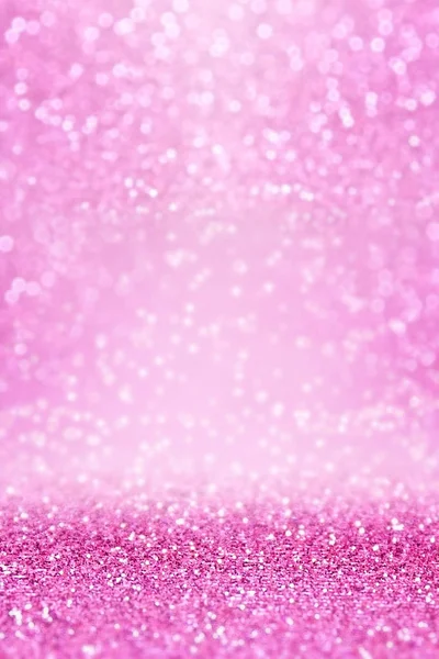 Luxusní růžový Glitter Sparkle pozadí pro narozeniny, princezna — Stock fotografie