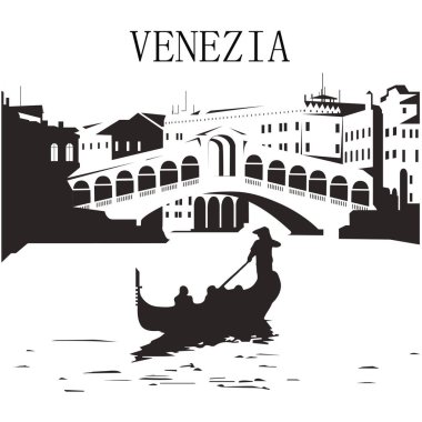 Rialto Köprüsü Venedik İtalya