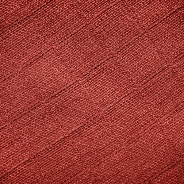 짙은 붉은 색의 정사각형 모양의 기하학적 무늬가 있는 직물 — 스톡 사진