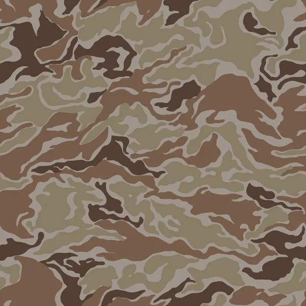 Padrão de fundo de camuflagem militar brown.Texture ou fundo — Fotografia de Stock