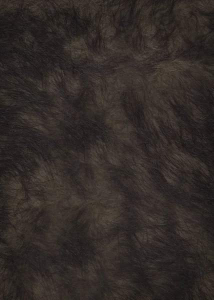 Pila marrón de pelo liso en la piel de un animal silvestre.Textura o fondo — Foto de Stock