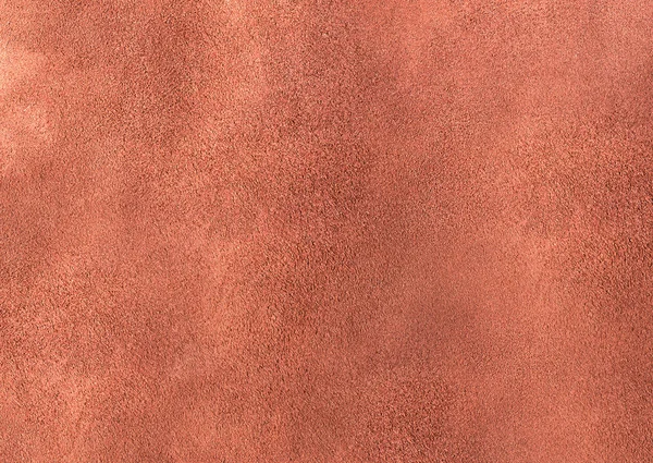 Le mauvais côté du faux cuir avec une surface rugueuse texturée de couleur marron — Photo