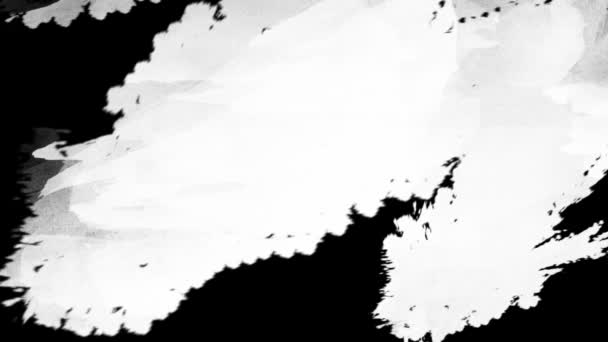 Application to the surface with white acrylic paint HD 1920x1080 — ストック動画