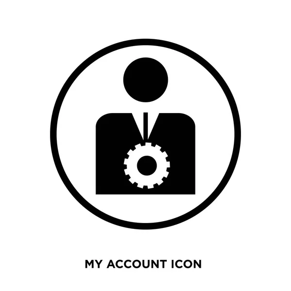 El icono de mi cuenta — Vector de stock