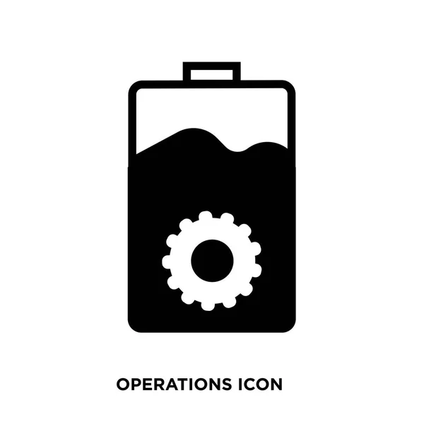 Vector de icono de operaciones — Vector de stock