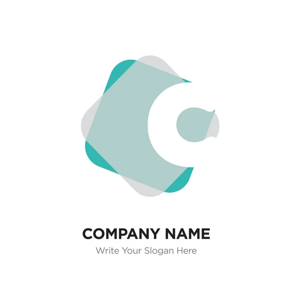 Αφηρημένη επιστολή γ λογότυπο πρότυπο σχεδίασης. διανυσματικά λευκό εικονίδιο blu — Διανυσματικό Αρχείο