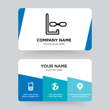 Dalgıç kartvizit tasarım şablonu, firmanızı ziyaret, 