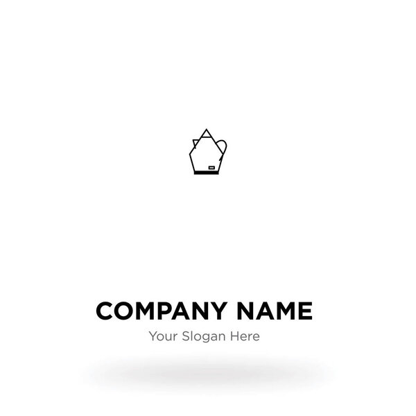 An electric water boiler company logo design template, Business 