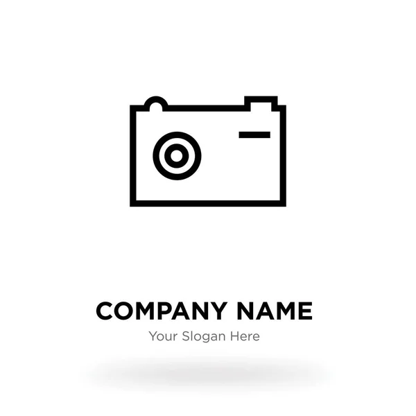 Шаблон дизайна логотипа компании камеры, корпоративный вектор i — стоковый вектор