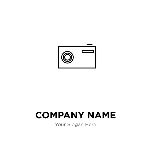 カメラ会社のロゴのデザイン テンプレート、ビジネス企業は私をベクトルします。 — ストックベクタ
