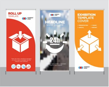 Teslim ambalaj kutusu teslim küp kutu paket farklı yönlere, 24 saat teslimat, dört ok ile rulo