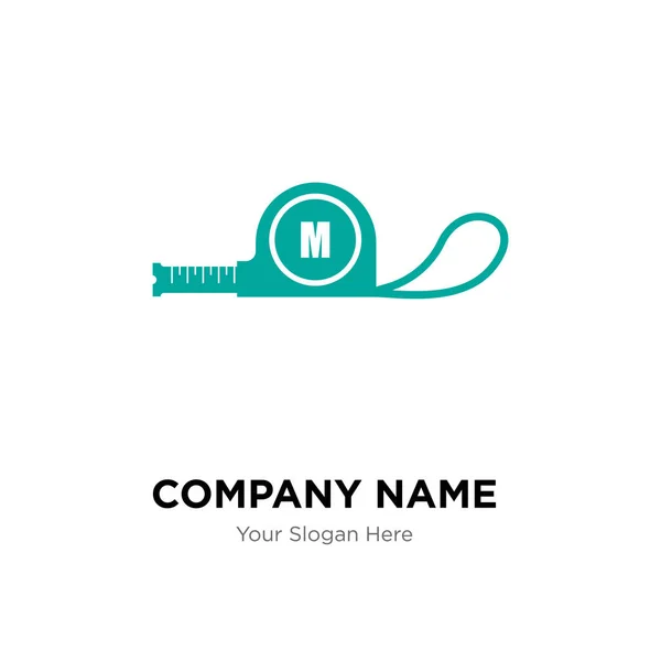 Meter company logo design template — Stock Vector
