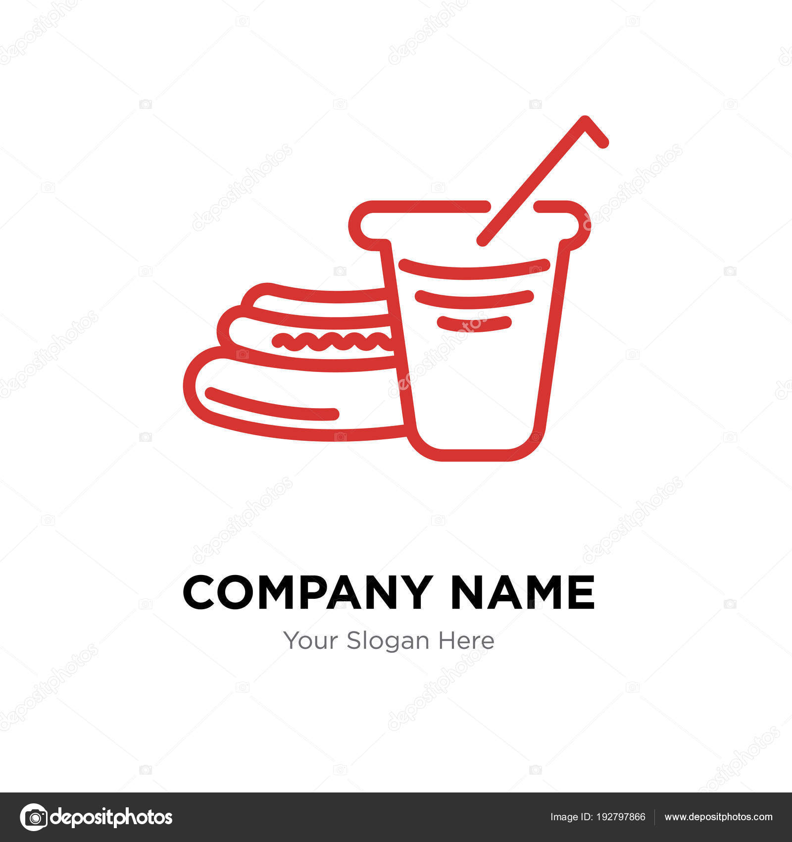 Hot Dog Company Logos