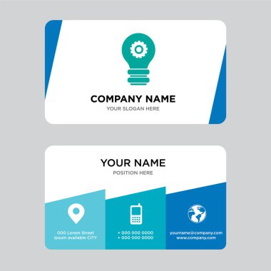 lamba kartvizit tasarım şablonu ayarlama