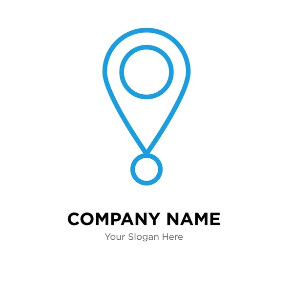 Location pointer company logo design template — Stock Vector