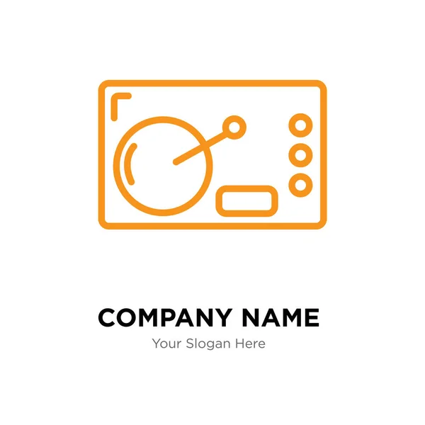 Kahve şirket logo tasarım şablonu — Stok Vektör