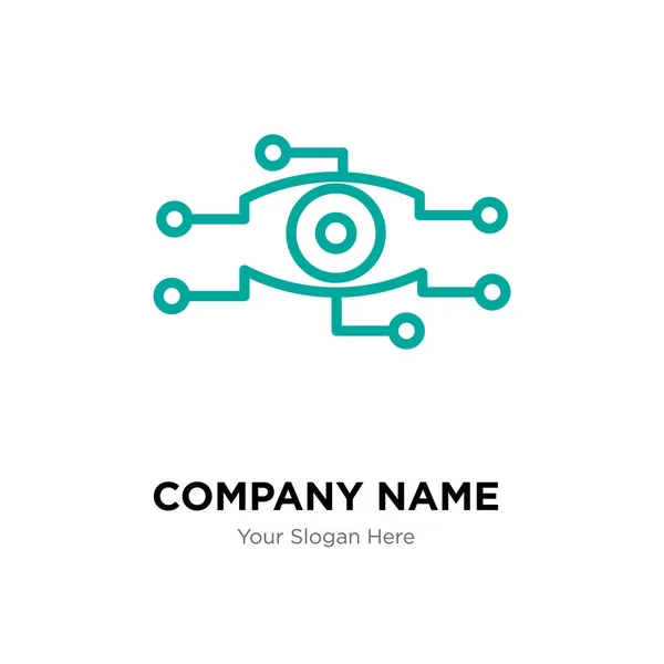 Analysis company logo design template — Stock Vector