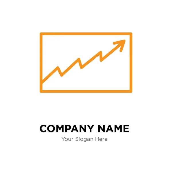 Data analytics regelsjabloon grafisch bedrijf logo ontwerp — Stockvector