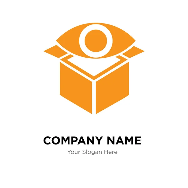 View company logo design template — Stock Vector