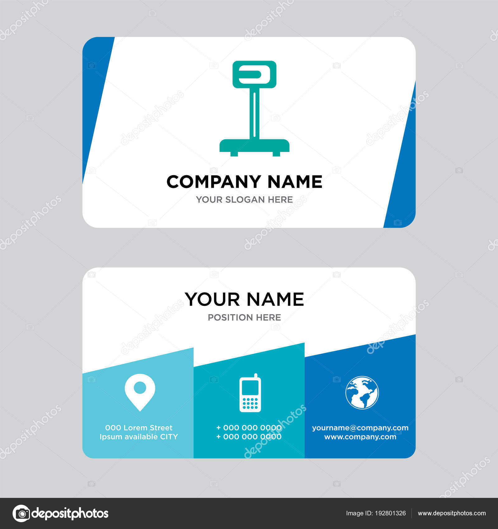 business card stock weight