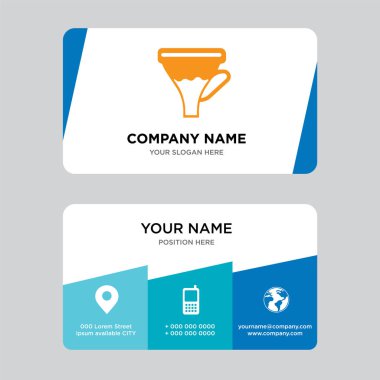 Huni kartvizit tasarım şablonu