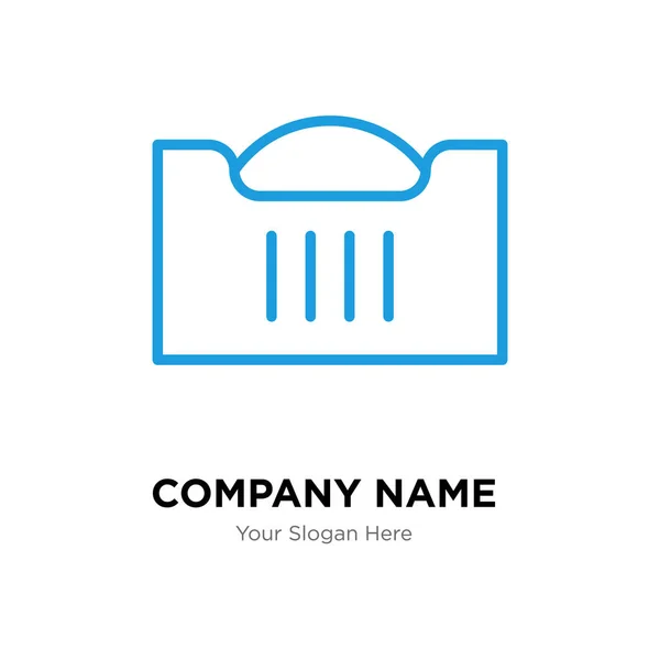 Panier entreprise logo modèle de conception — Image vectorielle
