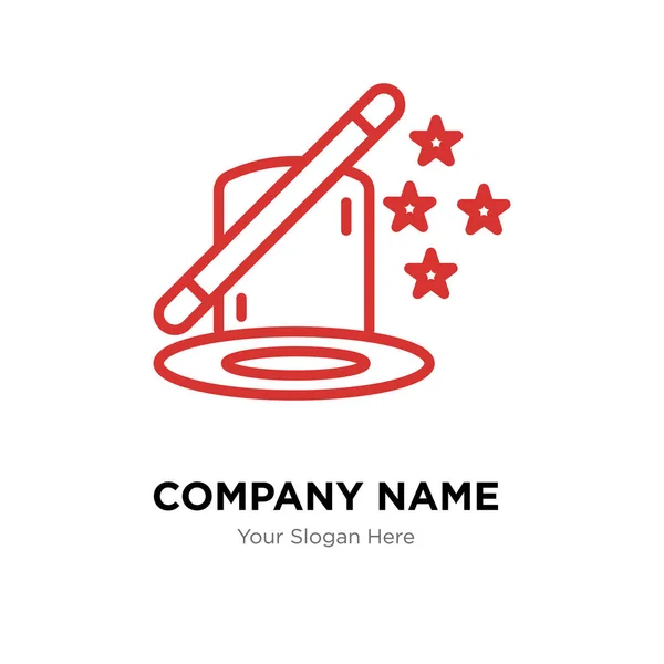 Шаблон логотипа компании Magic — стоковый вектор