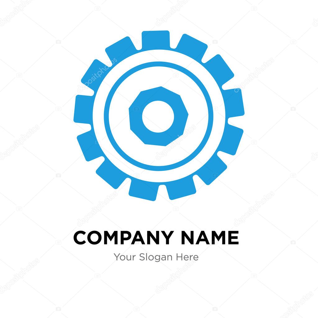 setting company logo design template