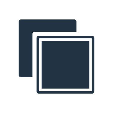 Squares icon vector isolated on white background, Squares sign