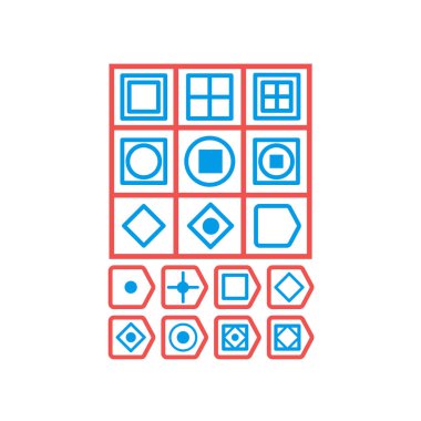 Choose correct answer. IQ test. Logical task, educational game for students. development of logic, iq. Task game exam what comes next, Vector illustration