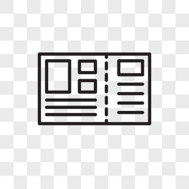 Saydam arka plan üzerinde Postcar izole kartpostal vektör simgesi