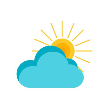 Cloud icon vector isolated on white background for your web and mobile app design