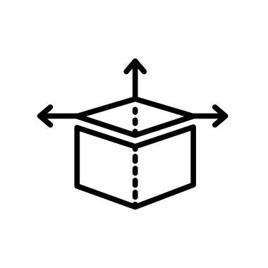 3d icon vector isolated on white background, 3d sign