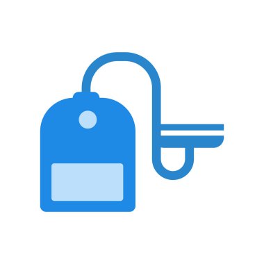 Vakum simge vektör işareti ve beyaz arka plan üzerinde izole sembolü,