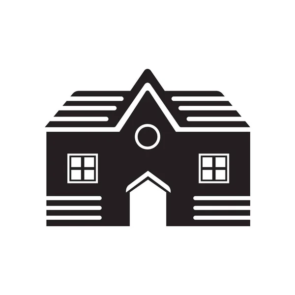 Будинок значок вектор ізольовані на білому тлі, будинок знак — стоковий вектор