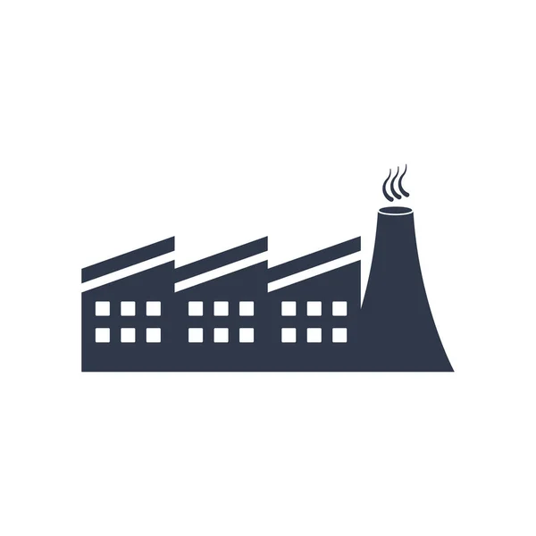 Factory Icon Vektor Isoliert Auf Weißem Hintergrund Für Ihr Web — Stockvektor