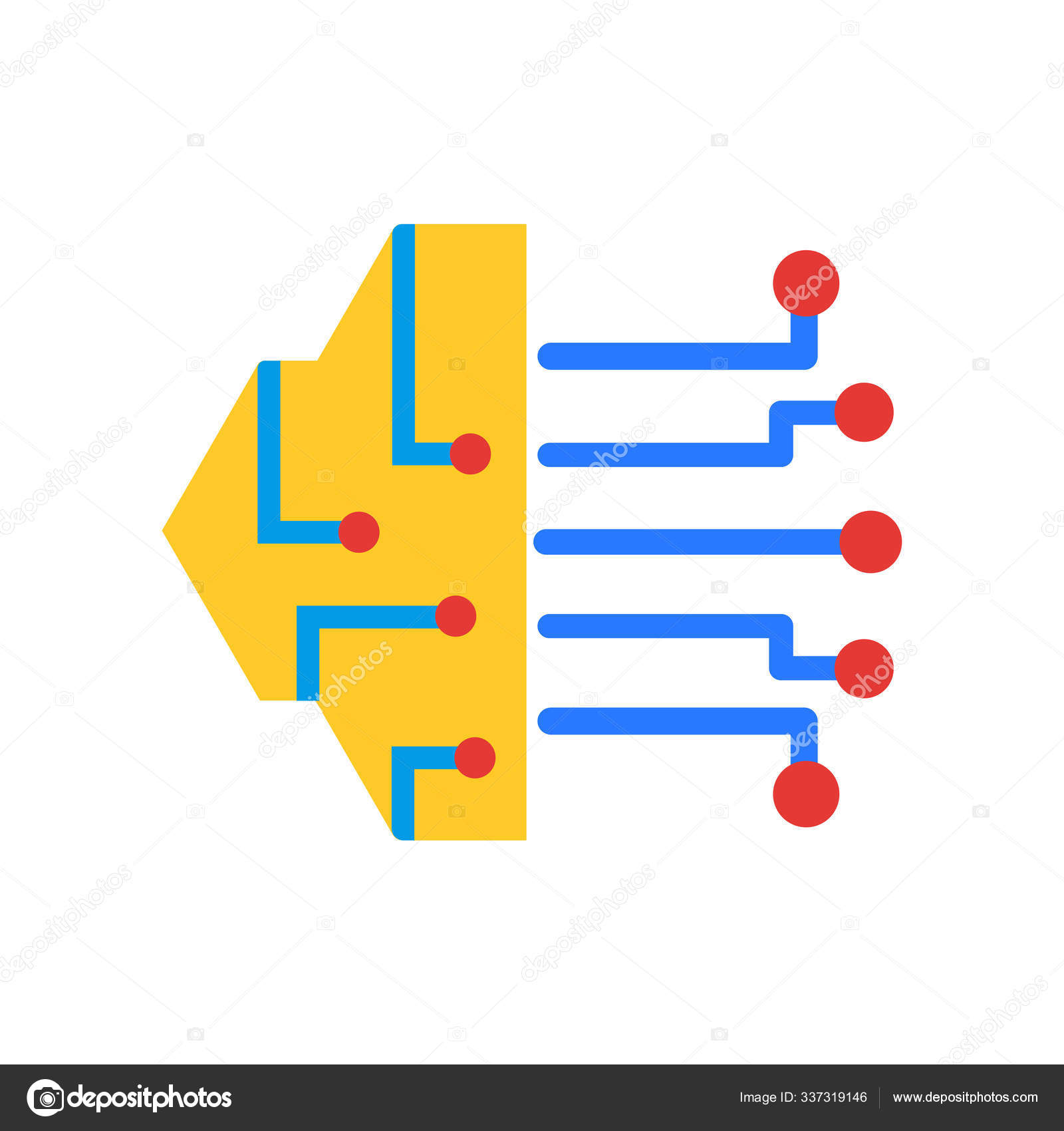 46+ Artificial Intelligence Icon White Background PNG