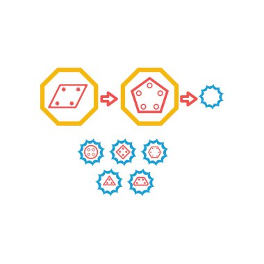 Choose correct answer. IQ test. Logical task, educational game for students. development of logic, iq. Task game exam what comes next, Vector illustration