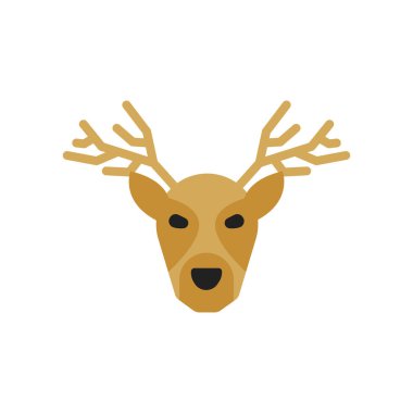 Deer icon vector isolated on white background for your web and mobile app design