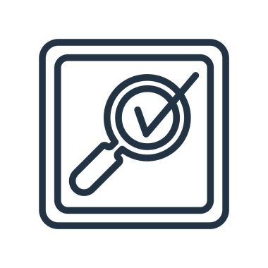 Beyaz arkaplanda izole edilmiş imla denetimi simgesi vektörü, yazım denetimi 