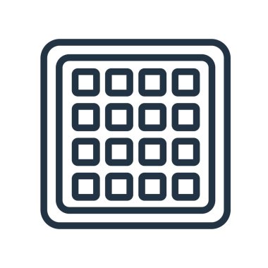 Beyaz arka plan üzerinde kılavuz işareti izole kılavuz simge vektör