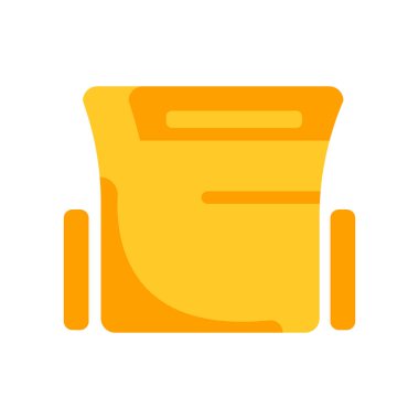 Kol Koltuğu simgesi vektörü ağ ve mobil uygulama tasarımınız için beyaz arkaplanda izole edildi