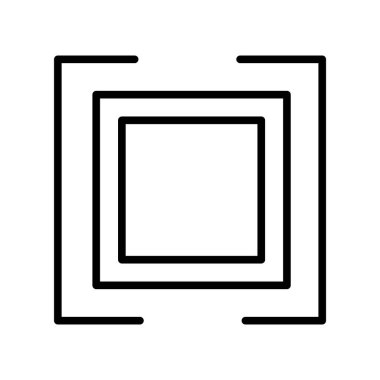 Otomatik simge vektörü beyaz arkaplanda izole edildi, otomatik imzala