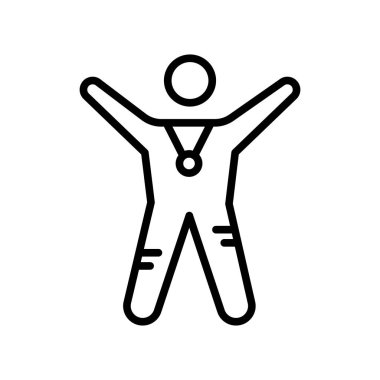 Winner icon vector isolated on white background for your web and mobile app design