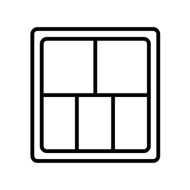 Web ve mobil uygulama tasarımınız için beyaz arkaplanda izole edilmiş simge vektörünü göster